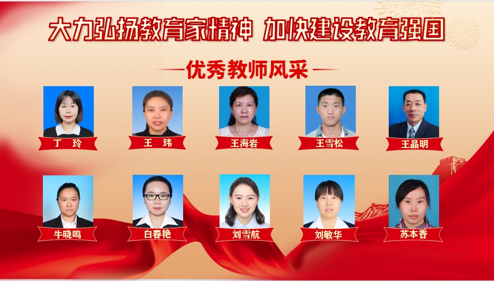 致敬榜样--呼伦贝尔职业技术学院2024年教师节表彰先进个人